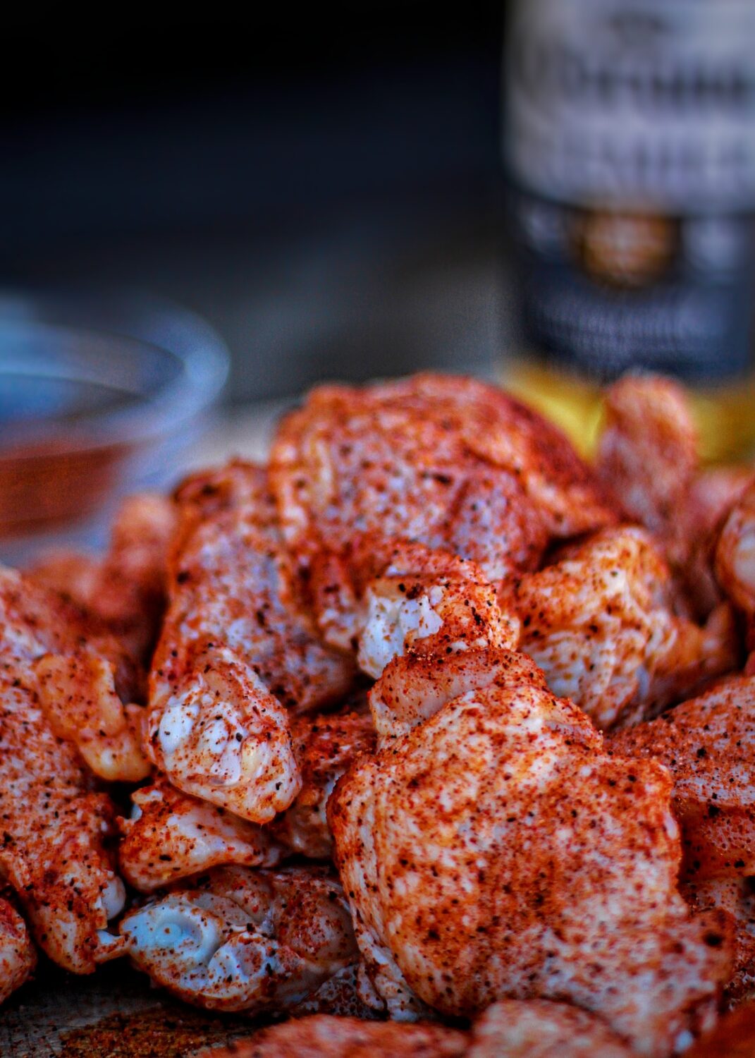 Smoked Apricot-Glazed Chicken Wings