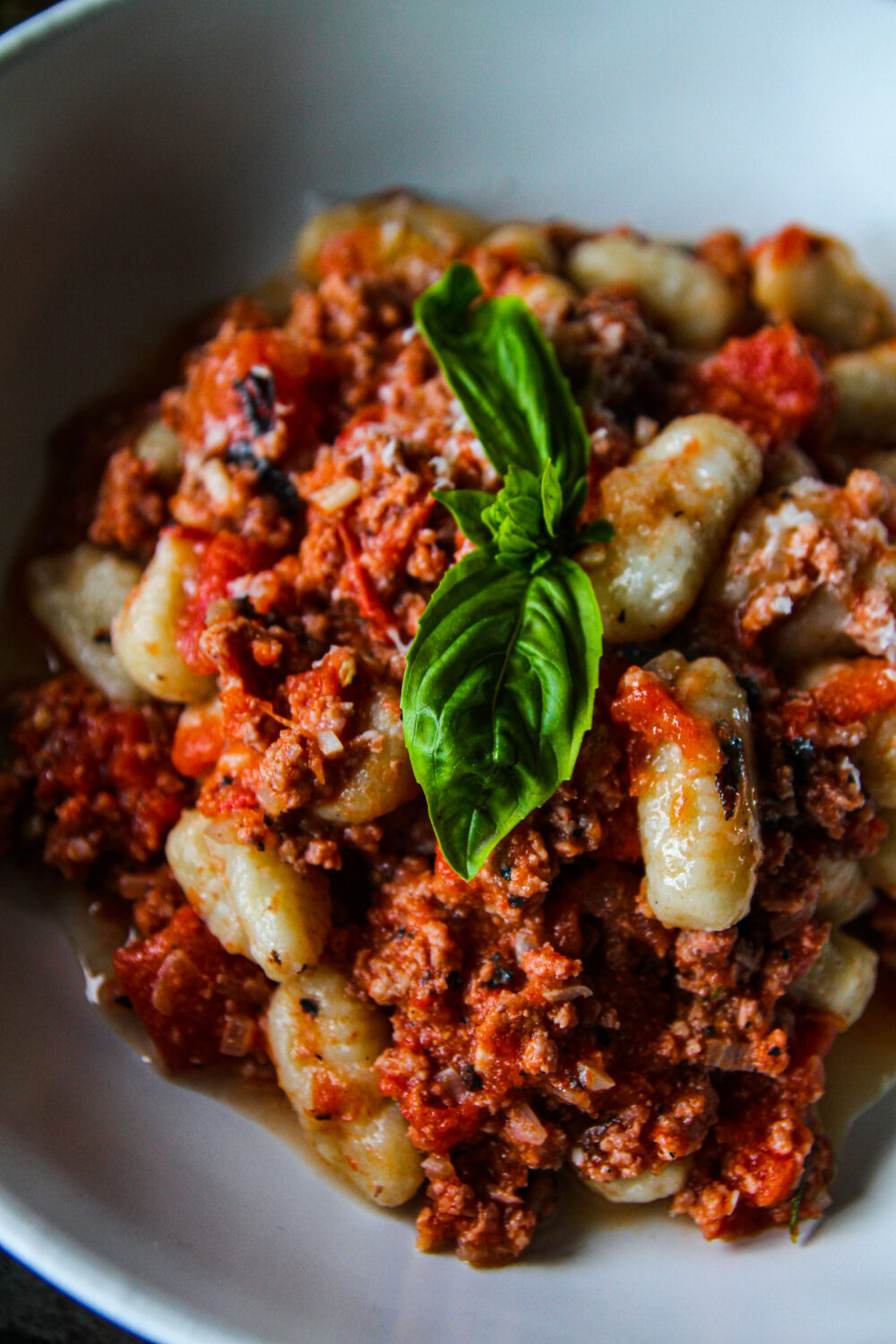 Smoked lamb ragu