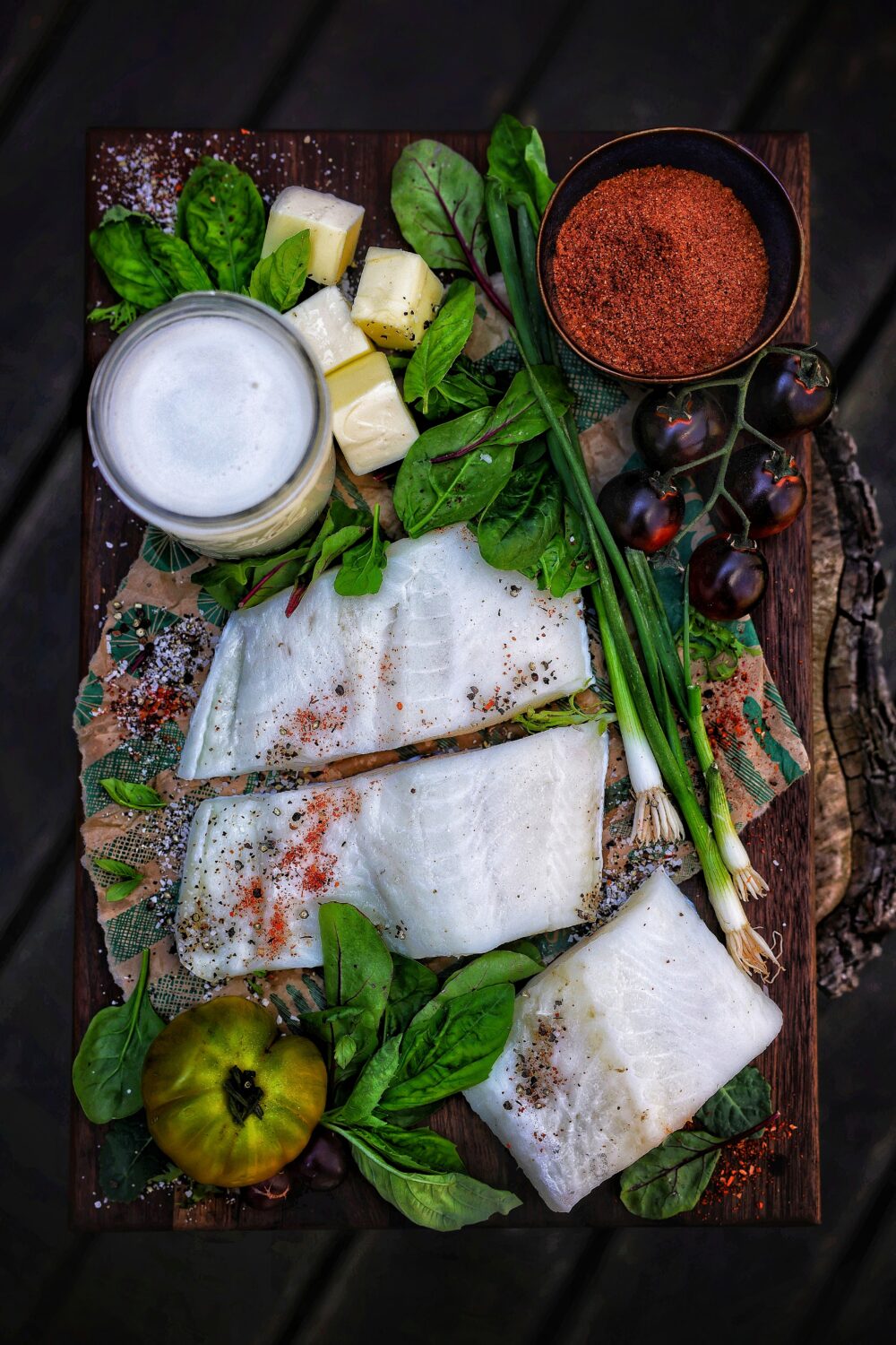 Tuscan Smoked Sea Bass