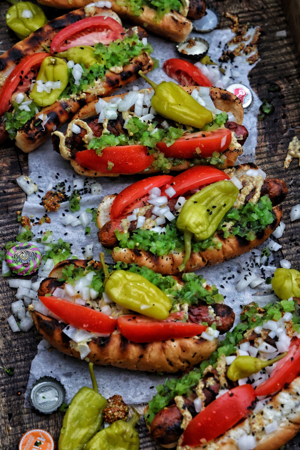 Gourmet hotdogs are just better! And, no ketchup whatsoever!