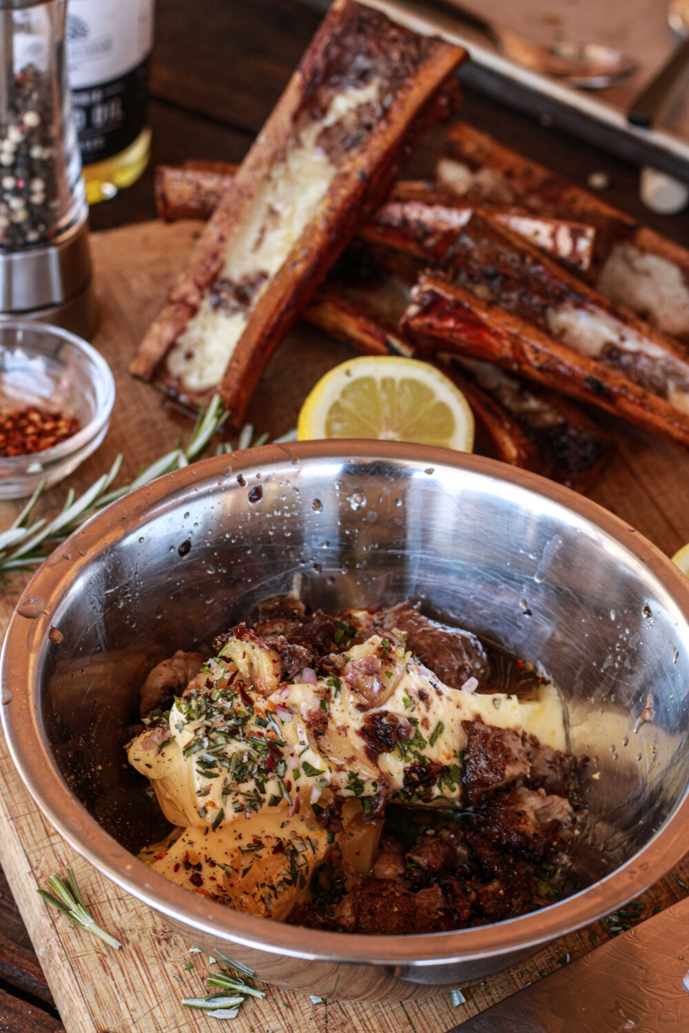 making bone marrow butter